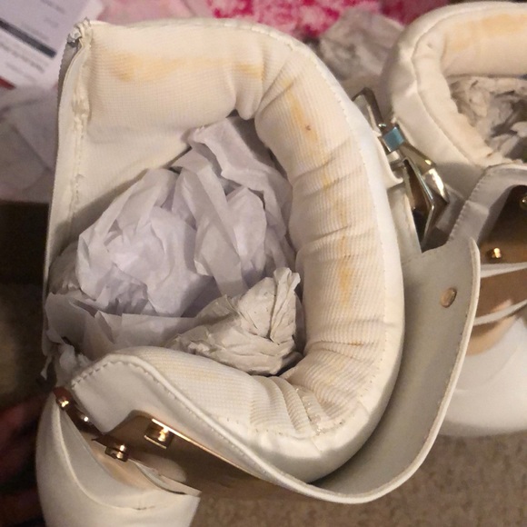 White privileged dragonar platform boots - Picture 2 of 8